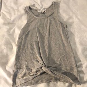 Gray tank top